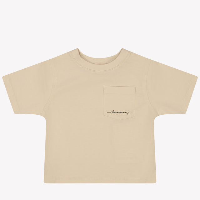 Burberry Bébé cèdre Filles T-shirt Zalm