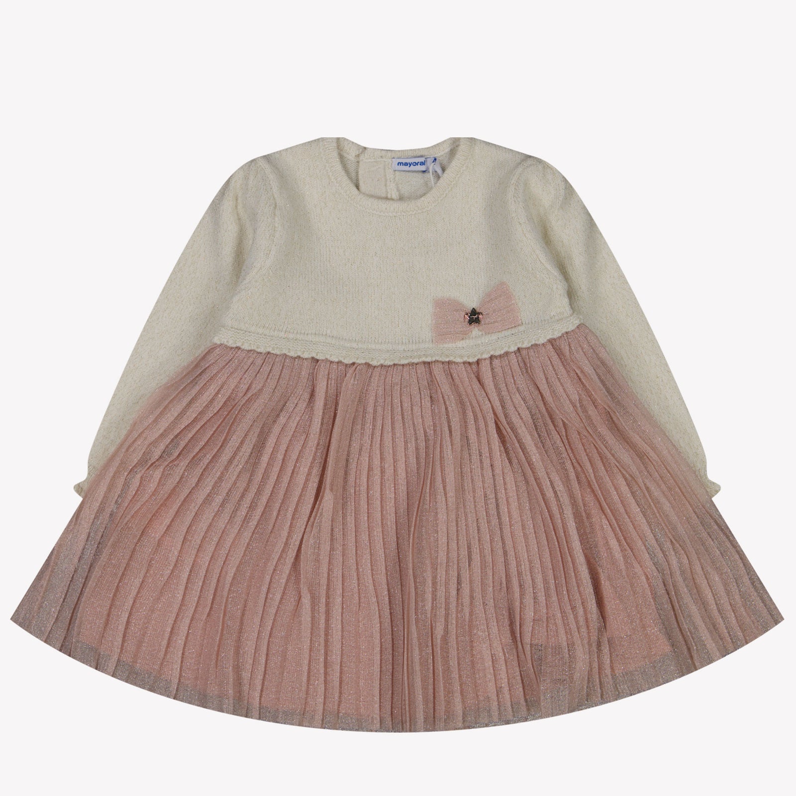 Mayoral Bambino Ragazze Vestito Rosa Chiaro