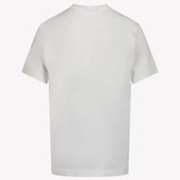 Stone Island Niño Chicos Camiseta en Blanco