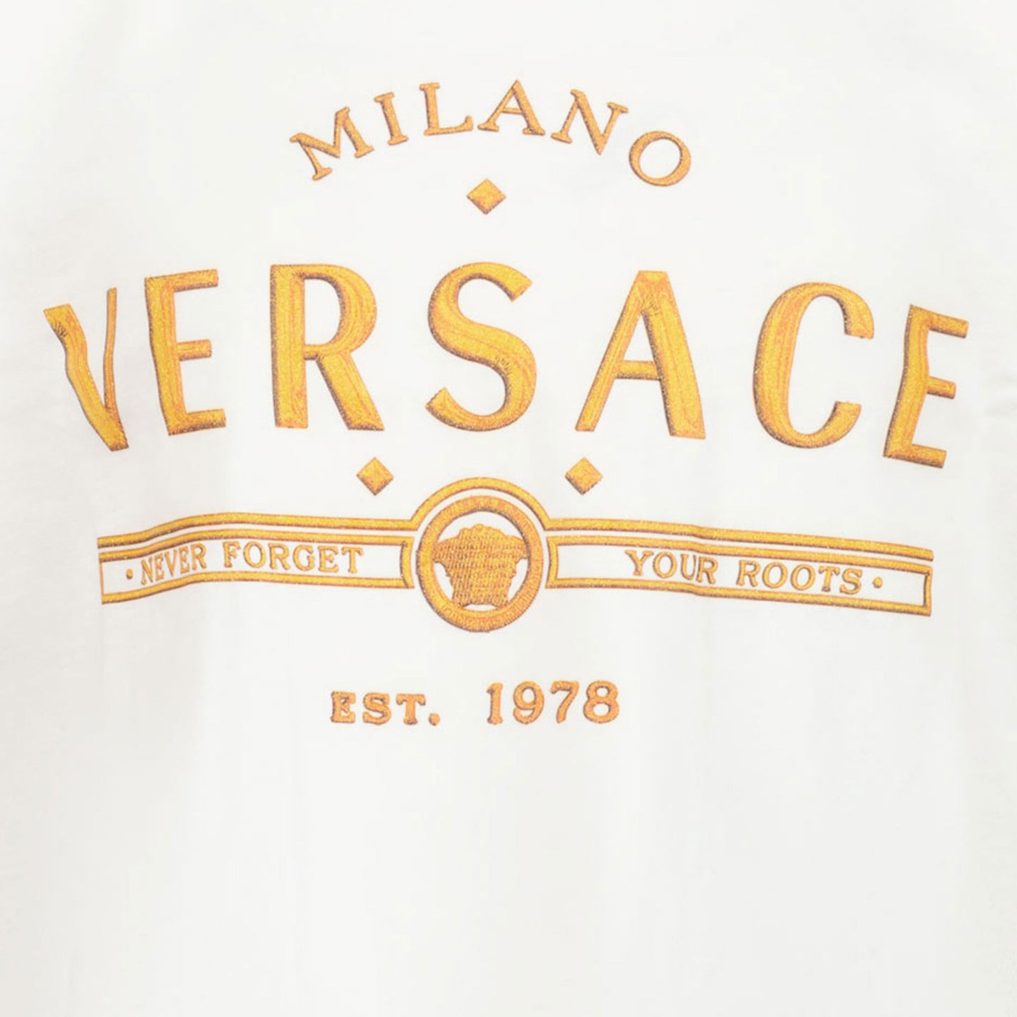 Versace Kinderjungen im T-Shirt Weiß