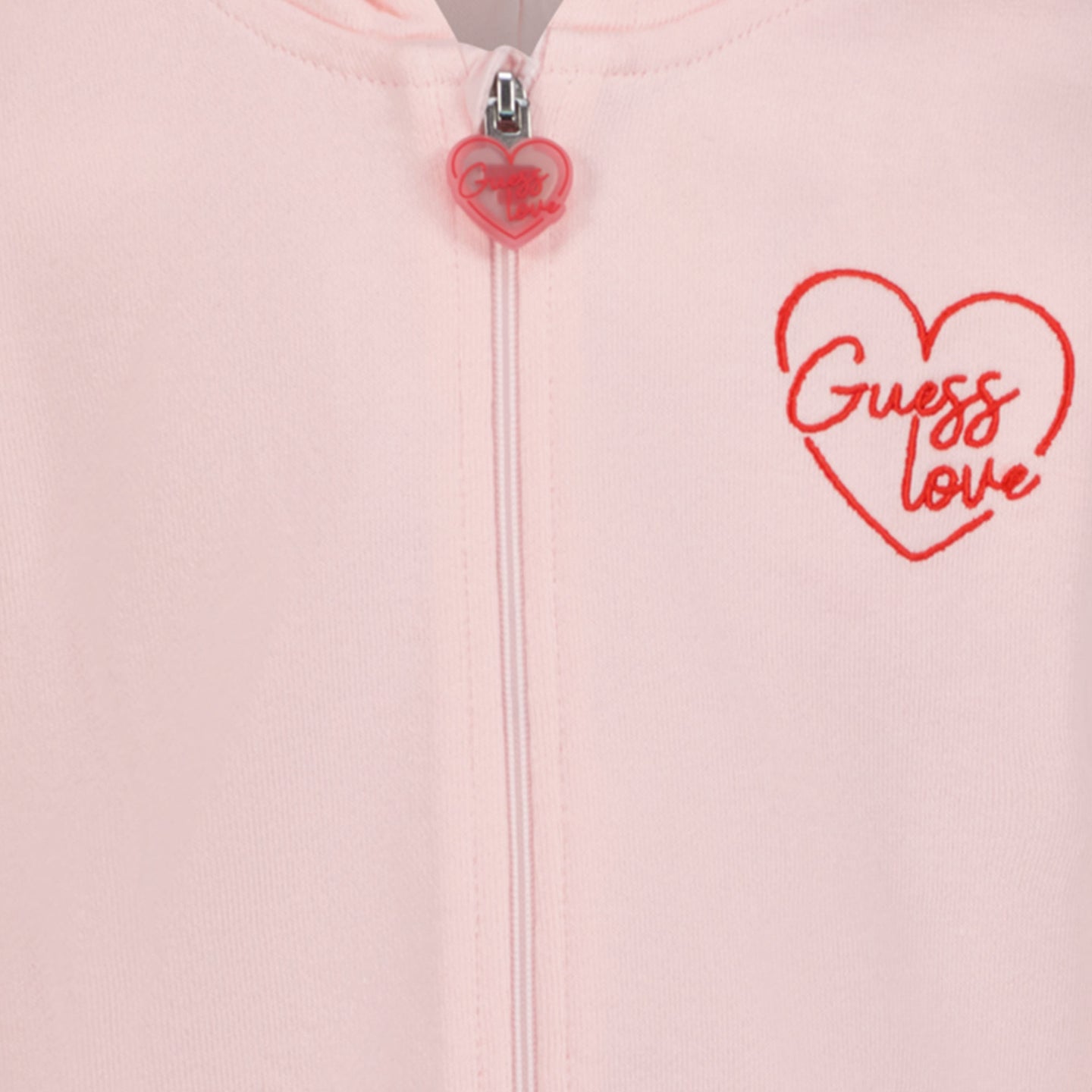 Guess Filles Gilet Rose Léger