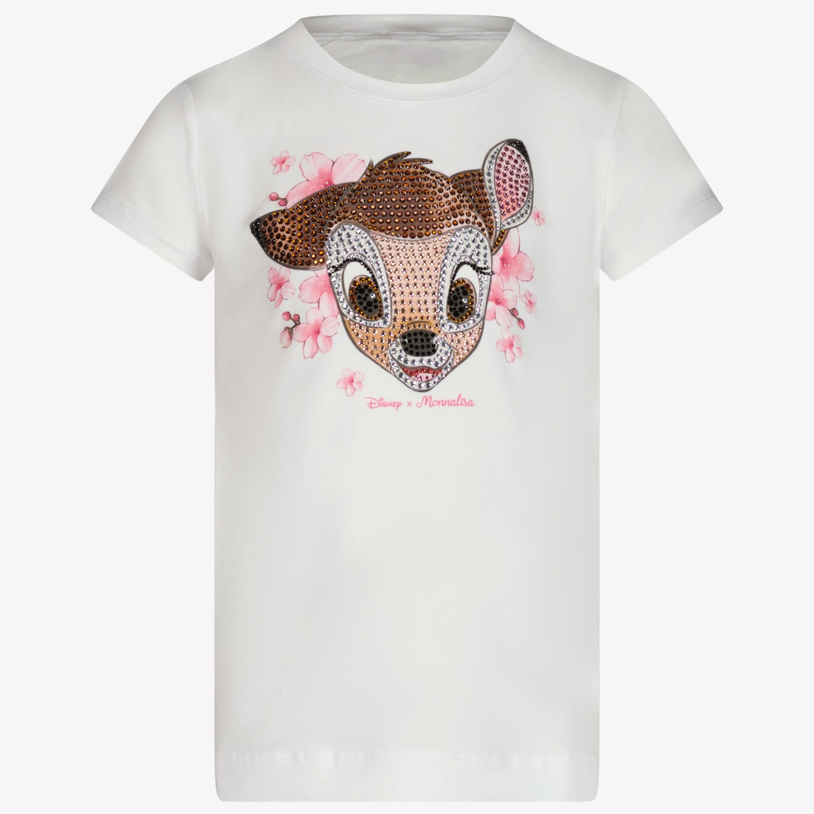 MonnaLisa Kind Mädchen T-Shirt in Weiß