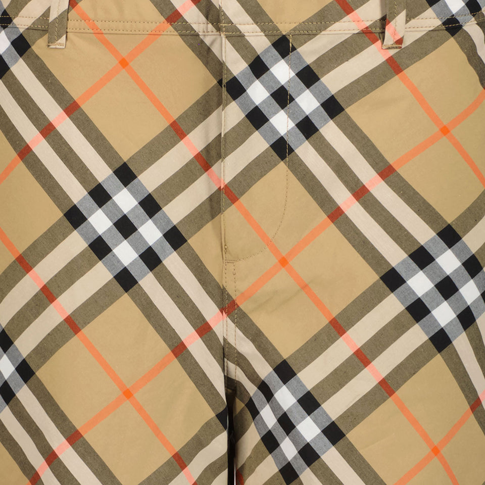 Burberry Oscar Kinder Garçons Short dans Beige