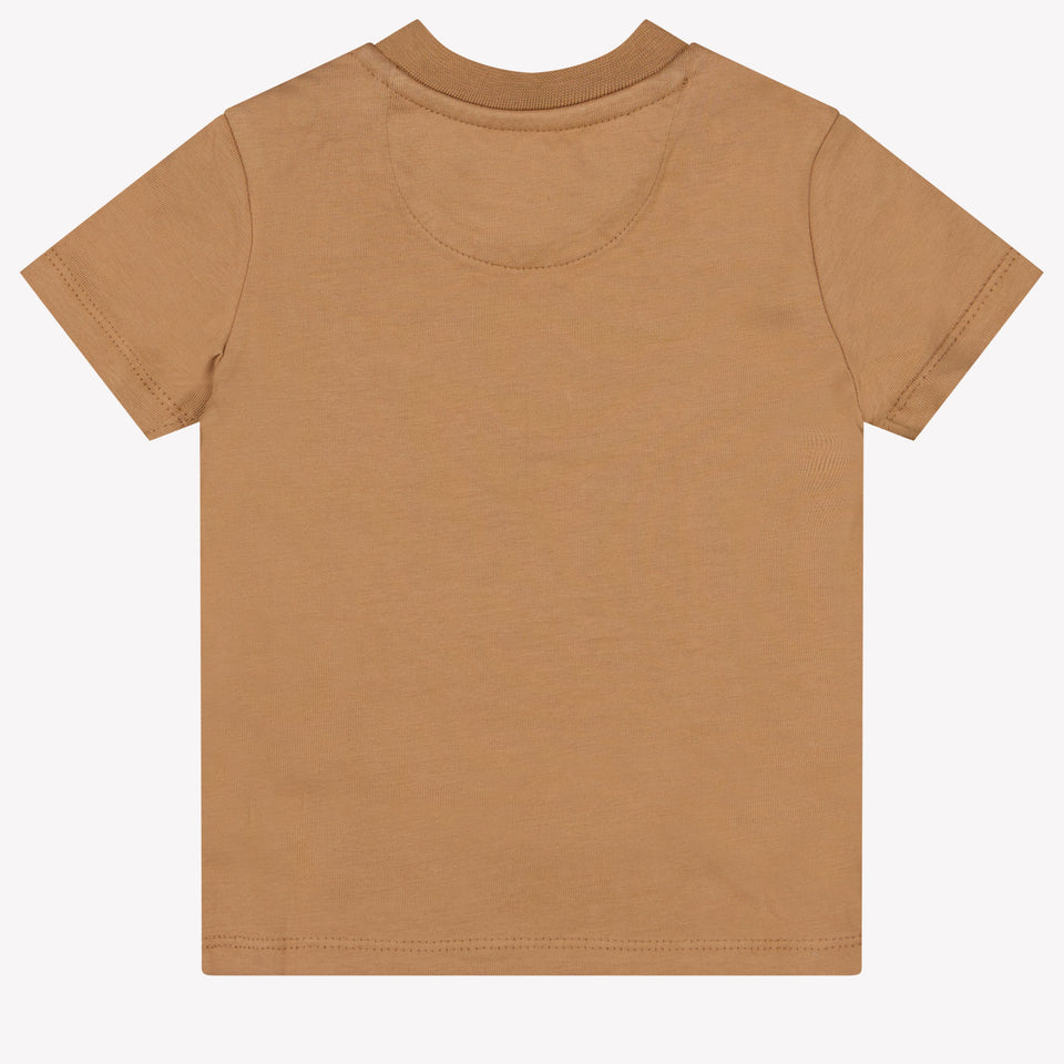 Calvin Klein Bebé Unisex Camiseta en Beige