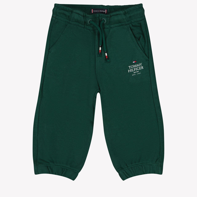 Tommy Hilfiger Pantalones de Baby Boys Green