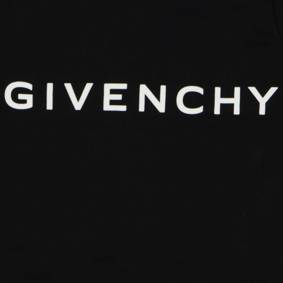 Givenchy Baby Jongens T-shirt Zwart