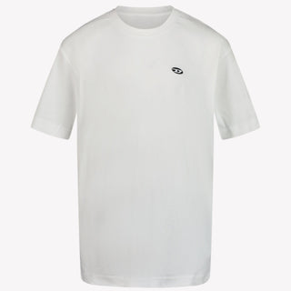 Diesel Jongens T-shirt Wit 4Y