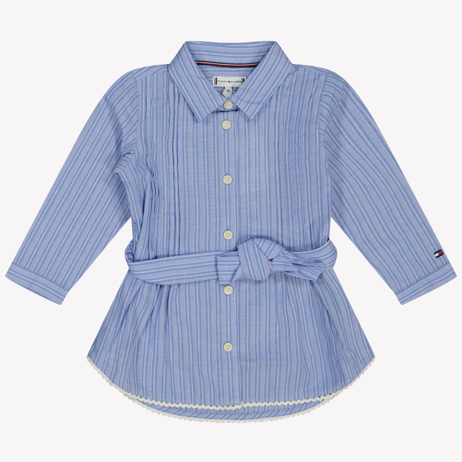 Tommy Hilfiger Bébé Filles Robe Bleu Clair