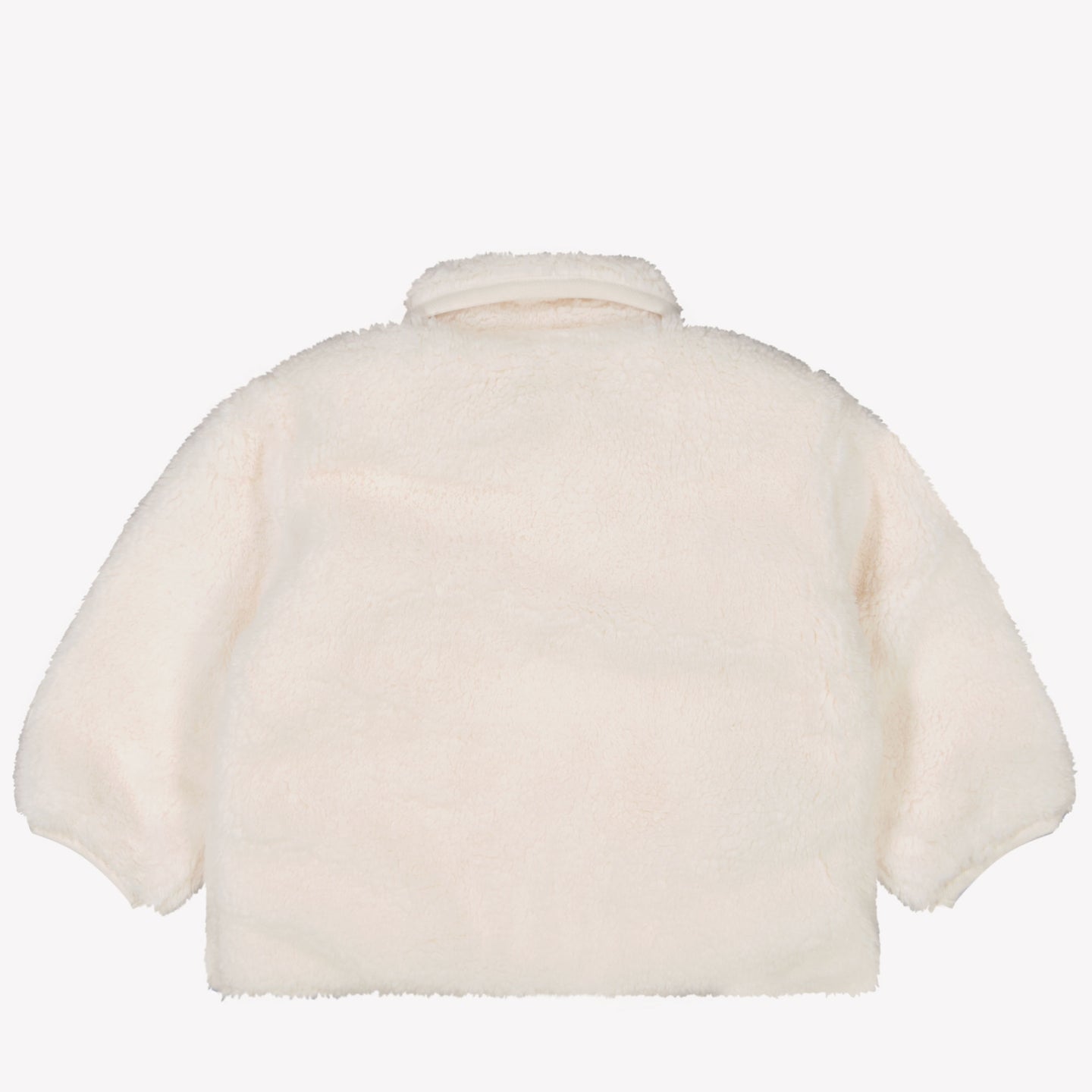 Fendi Bébé veste en fausse fourrure sur blanc