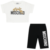 Moschino børnepiger sætter hvide