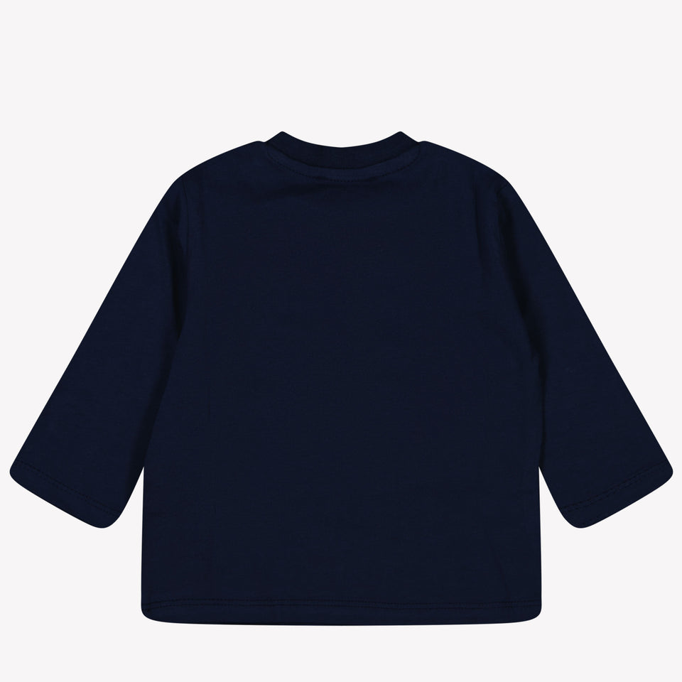 Kenzo Kids Baby Jongens T-shirt Navy