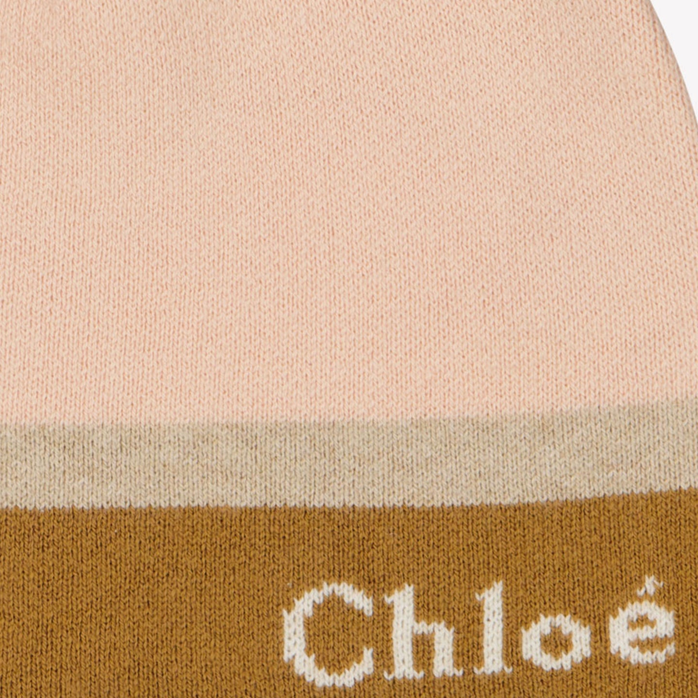 Chloe Filles Bonnet Rose Léger