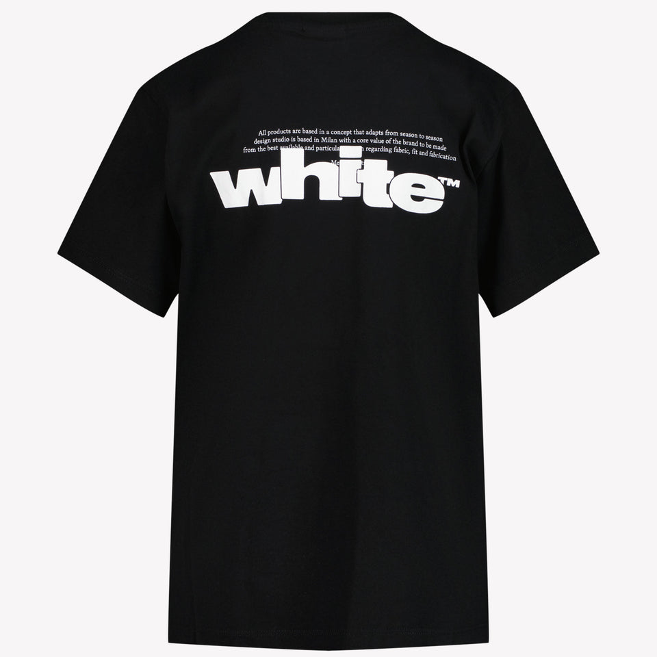 Off-White Ragazzi Maglietta Nero