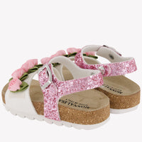 MonnaLisa Filles Sandales Rose Léger