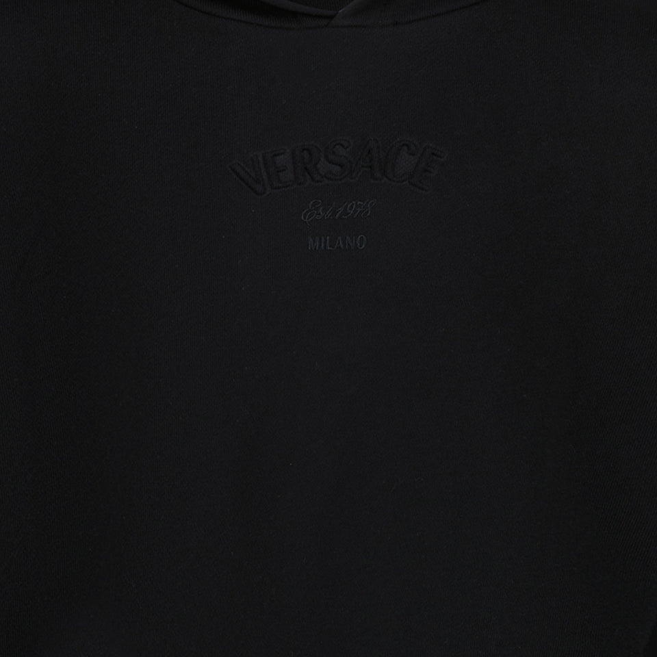 Versace Ragazzi Maglione Nero