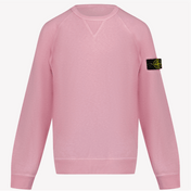 Stone Island Kids Boys Sweater Light Pink