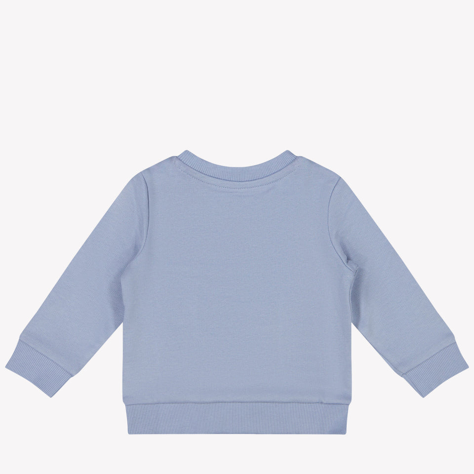 Guess Baby Mädchen Pullover Hellblau