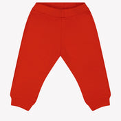 Fendi Baby Unisex Spodnie czerwone