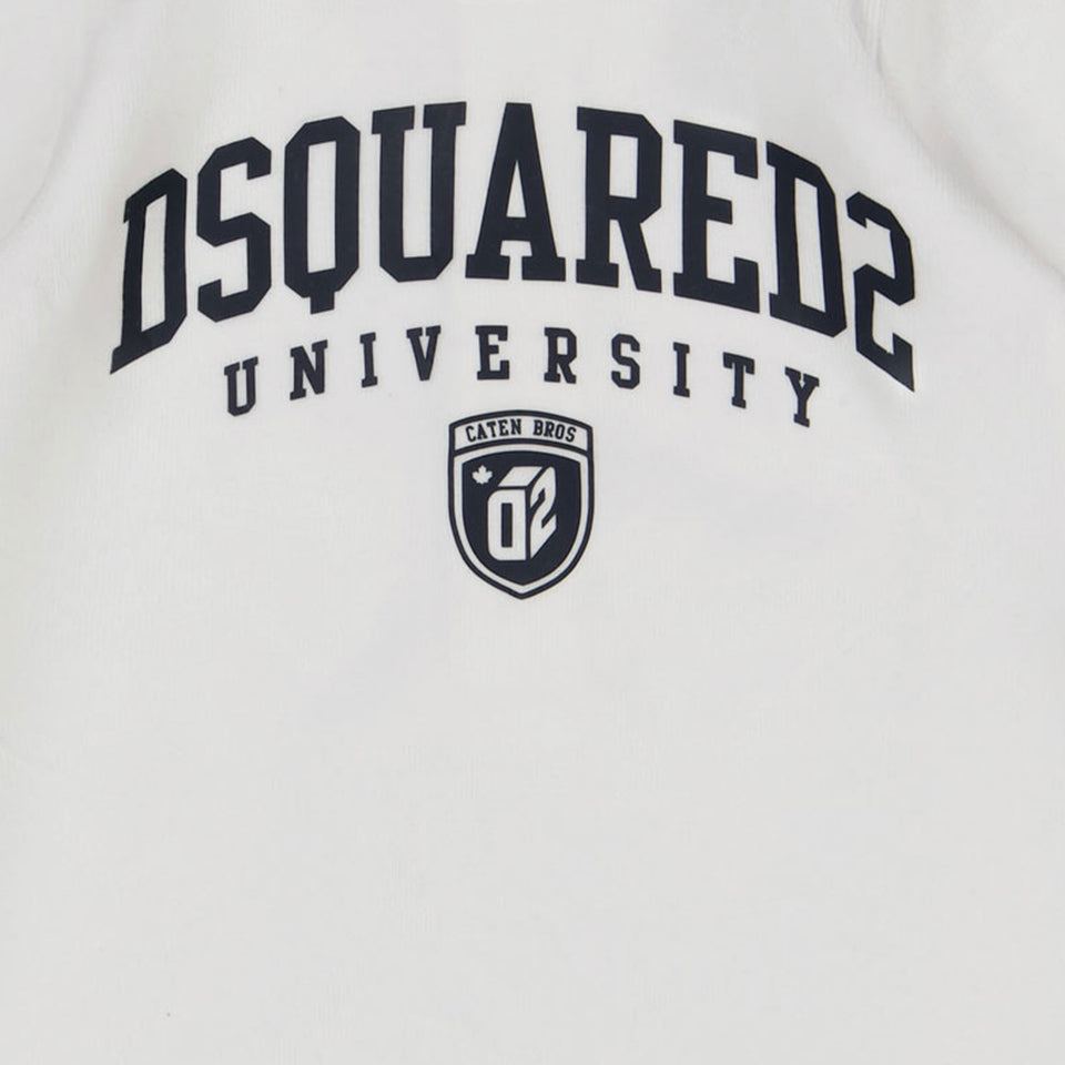 Dsquared2 Bebé Chicos Traje de caja Blanco