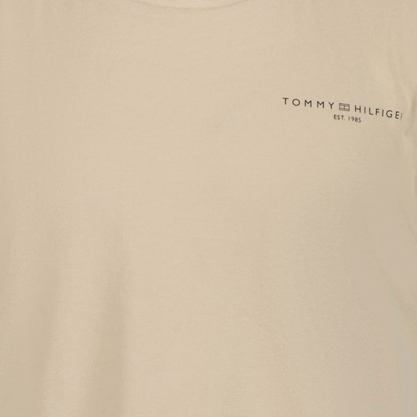 Tommy Hilfiger Niño Unisex Camiseta Beige