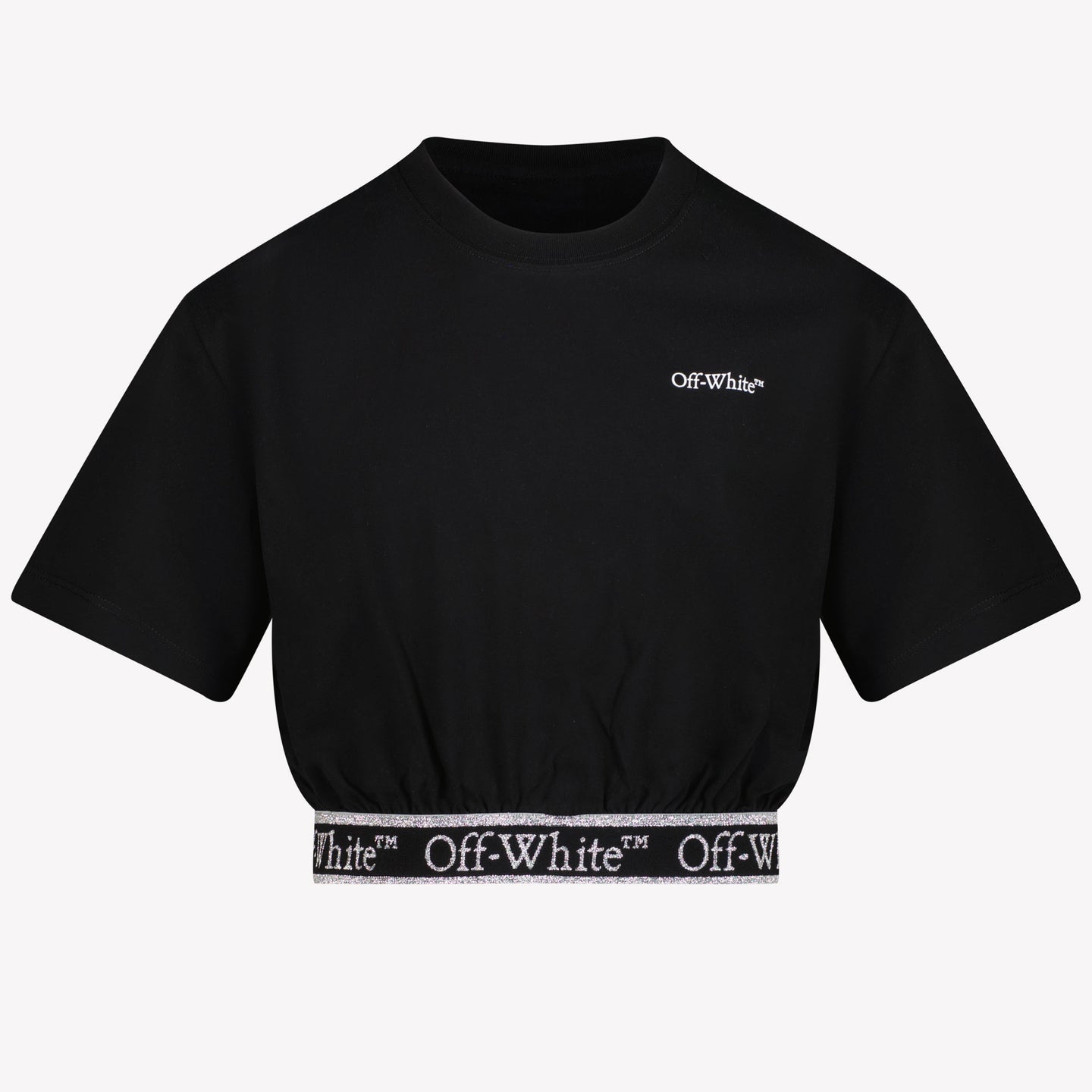 Off-White Chicas Camiseta Negro