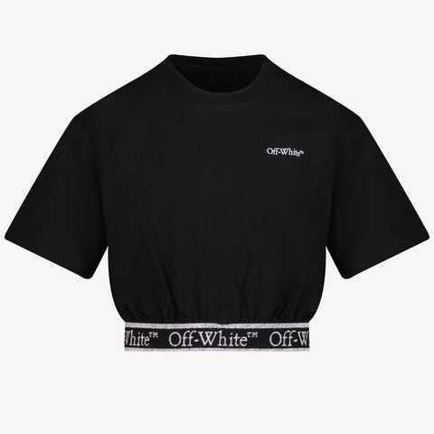 Off-White Ragazze Maglietta Nero