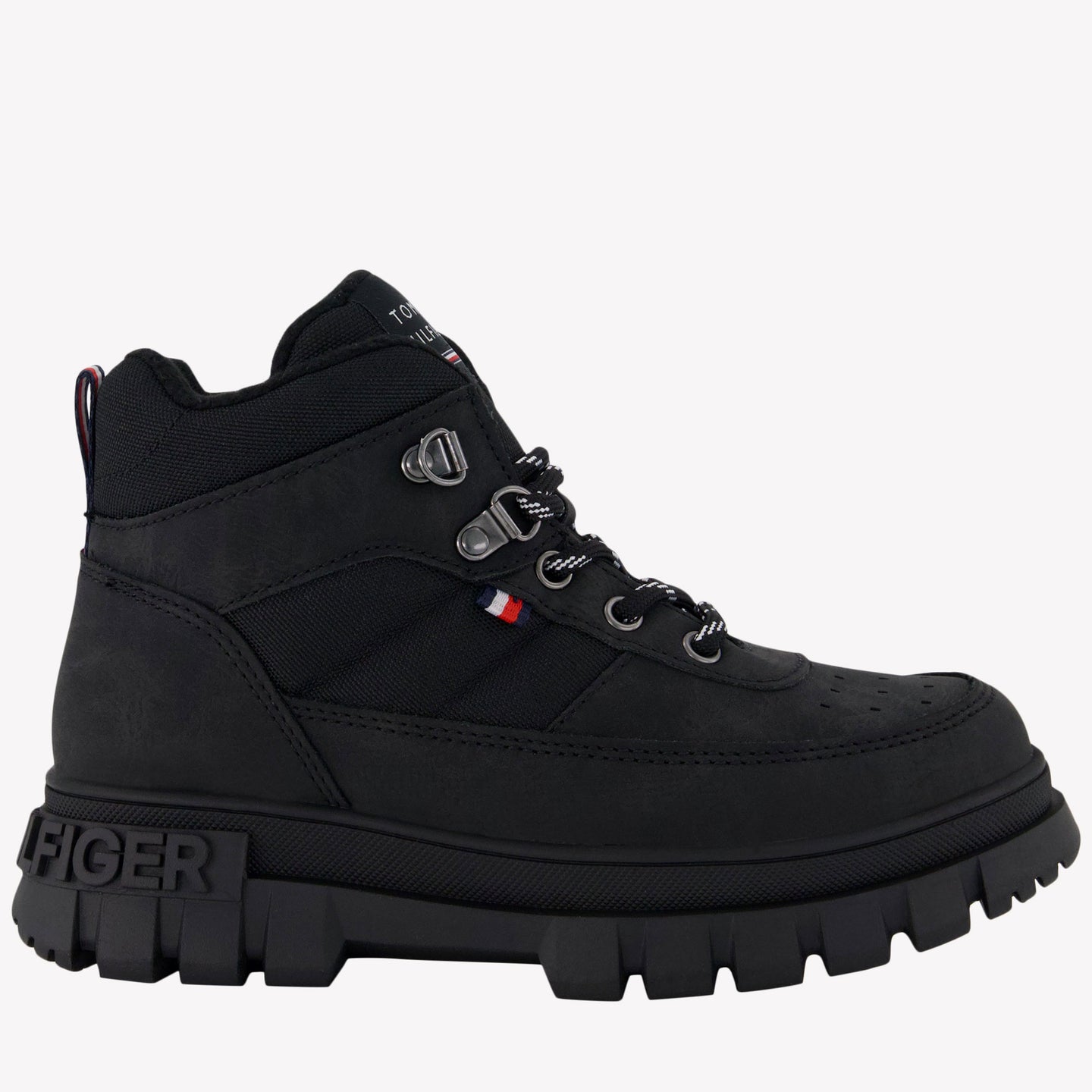 Tommy Hilfiger Chicos Botas Negro