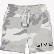 Givenchy Baby meninos shorts cinza