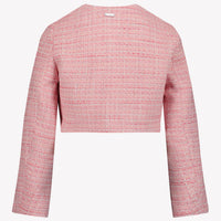 MonnaLisa Enfant Filles Veste Rose Léger