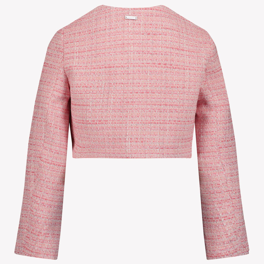 MonnaLisa Enfant Filles Veste Rose Léger