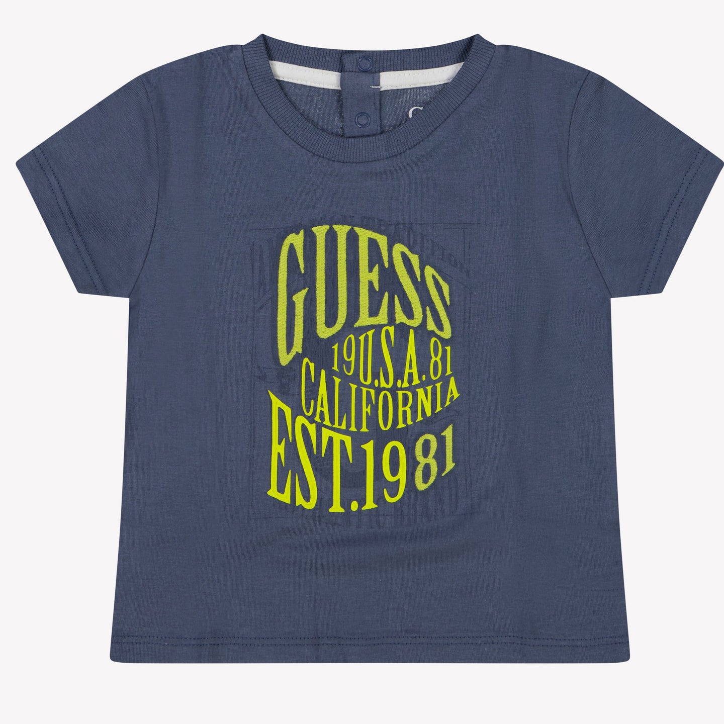 Guess Bébé Garçons T-shirt Bleu