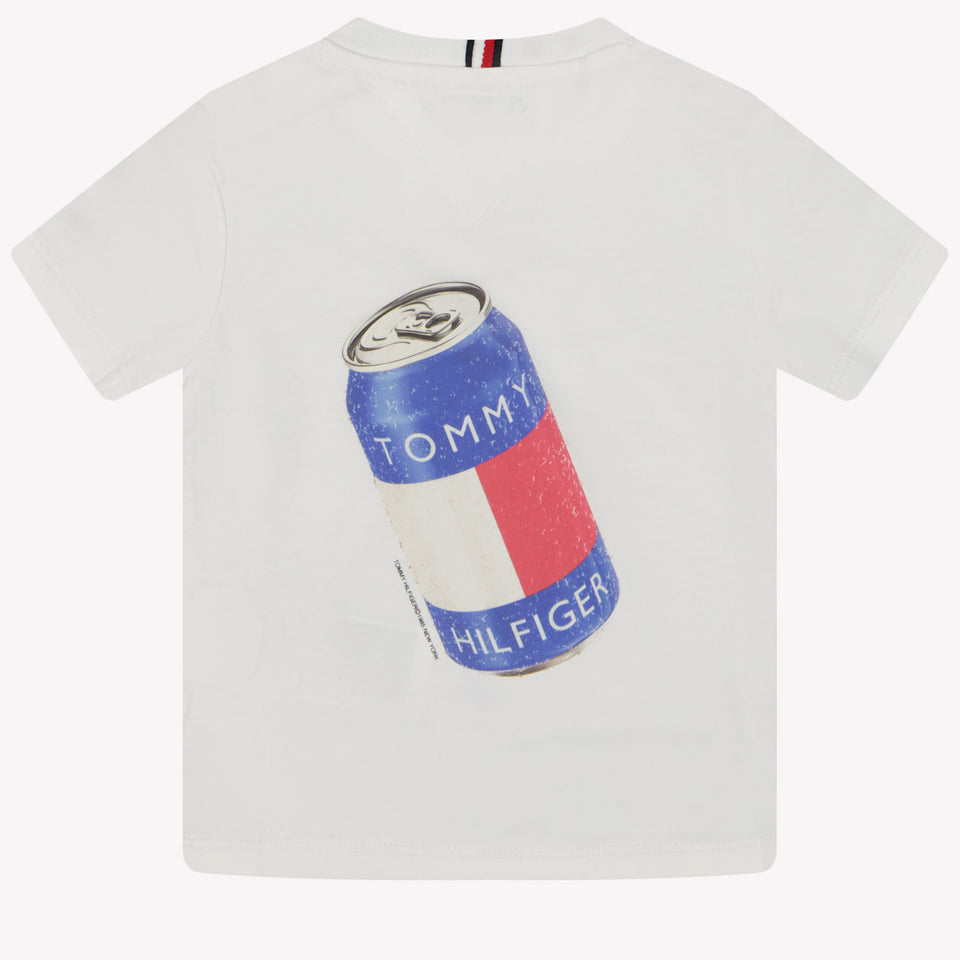 Tommy Hilfiger Bebé Chicos Camiseta Blanco