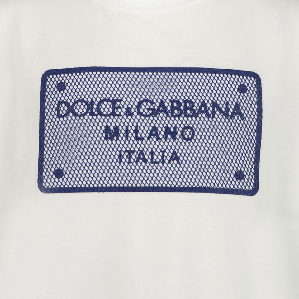 Dolce & Gabbana Enfant Garçons T-shirt Blanc