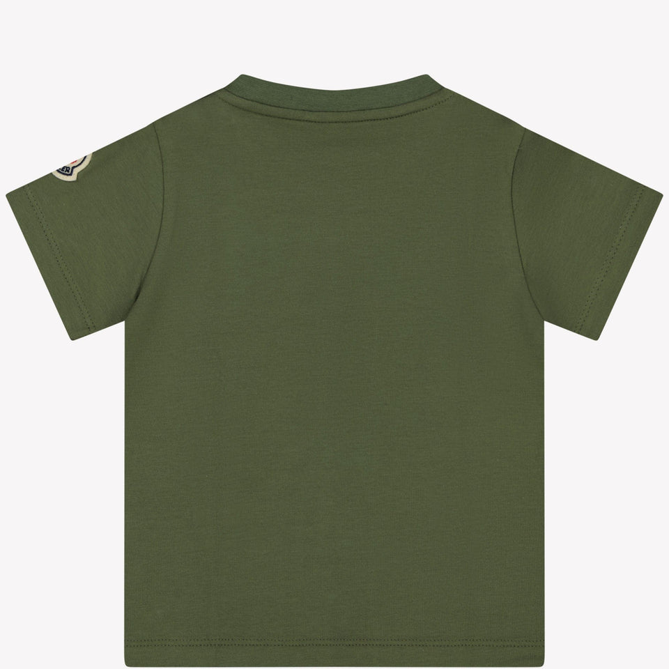 Moncler Baby Meisjes T-Shirt Army