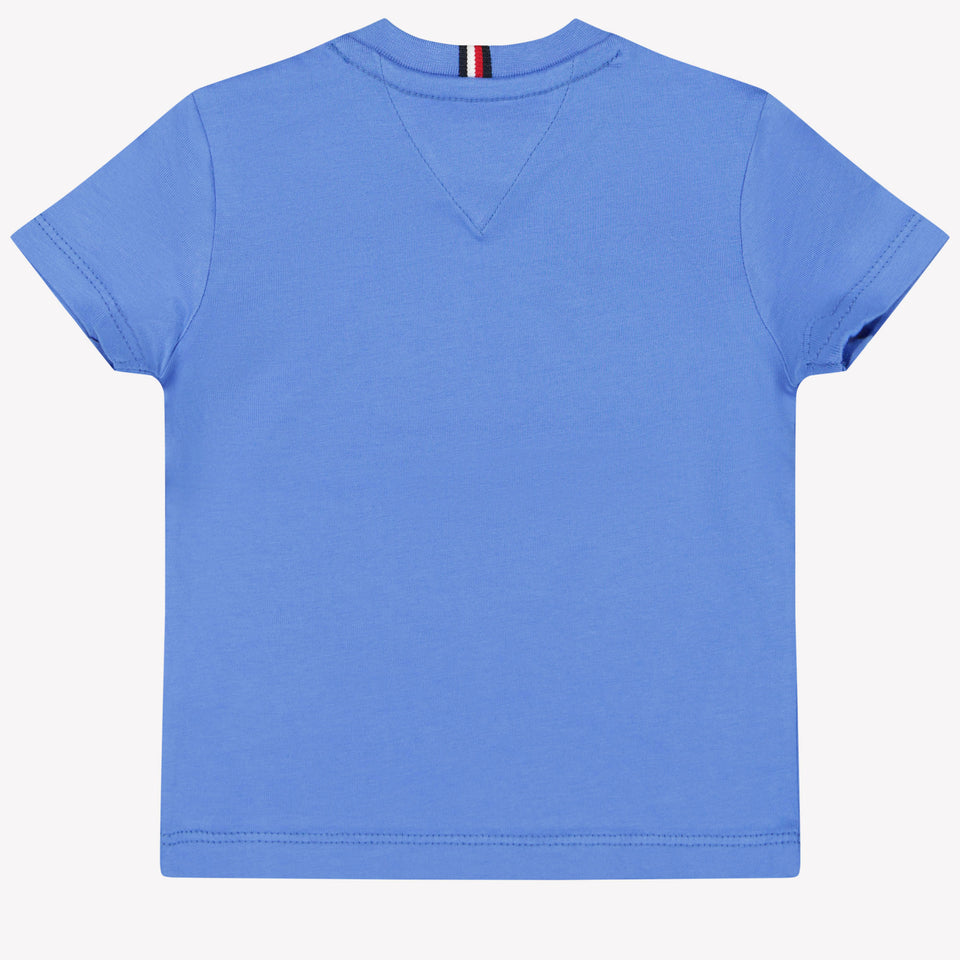 Tommy Hilfiger Bébé Unisexe T-shirt Bleu Cobalt