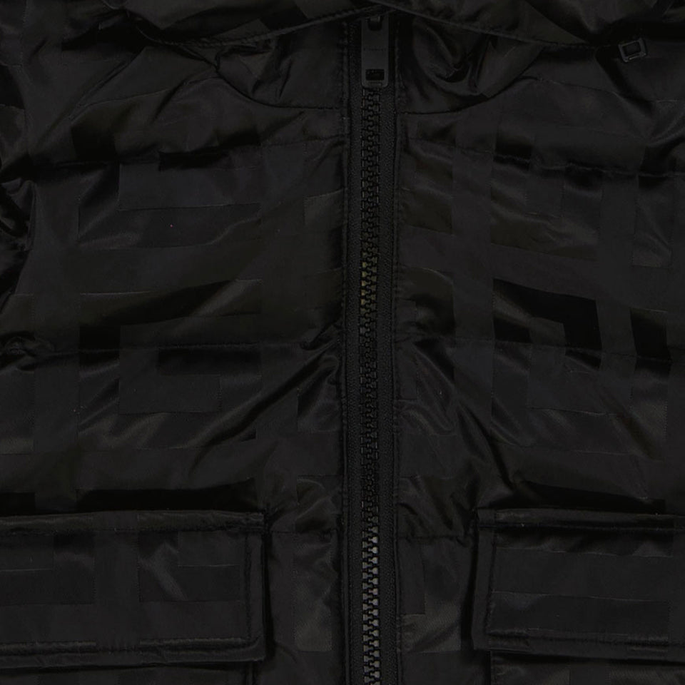 Givenchy Bebé Chicos Abrigo de invierno Negro