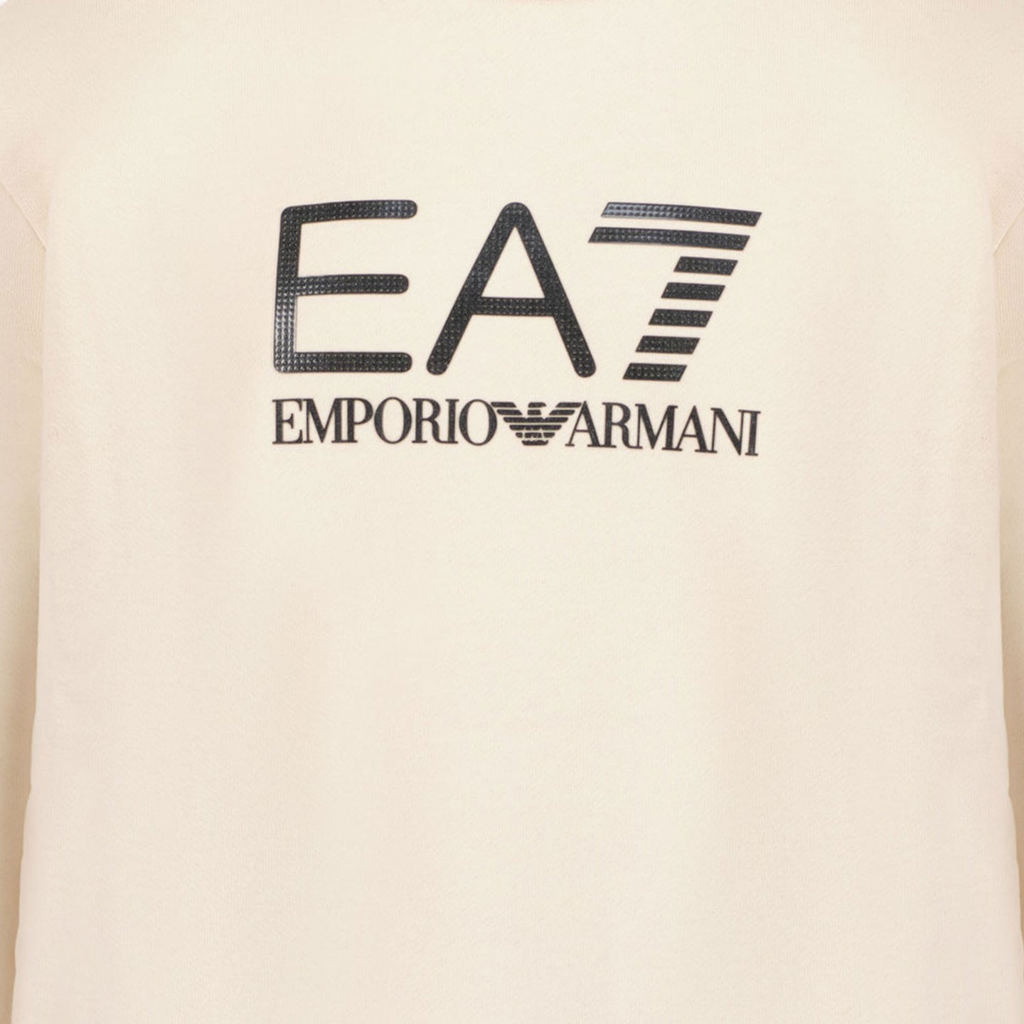 EA7 Boys sweater Ecru