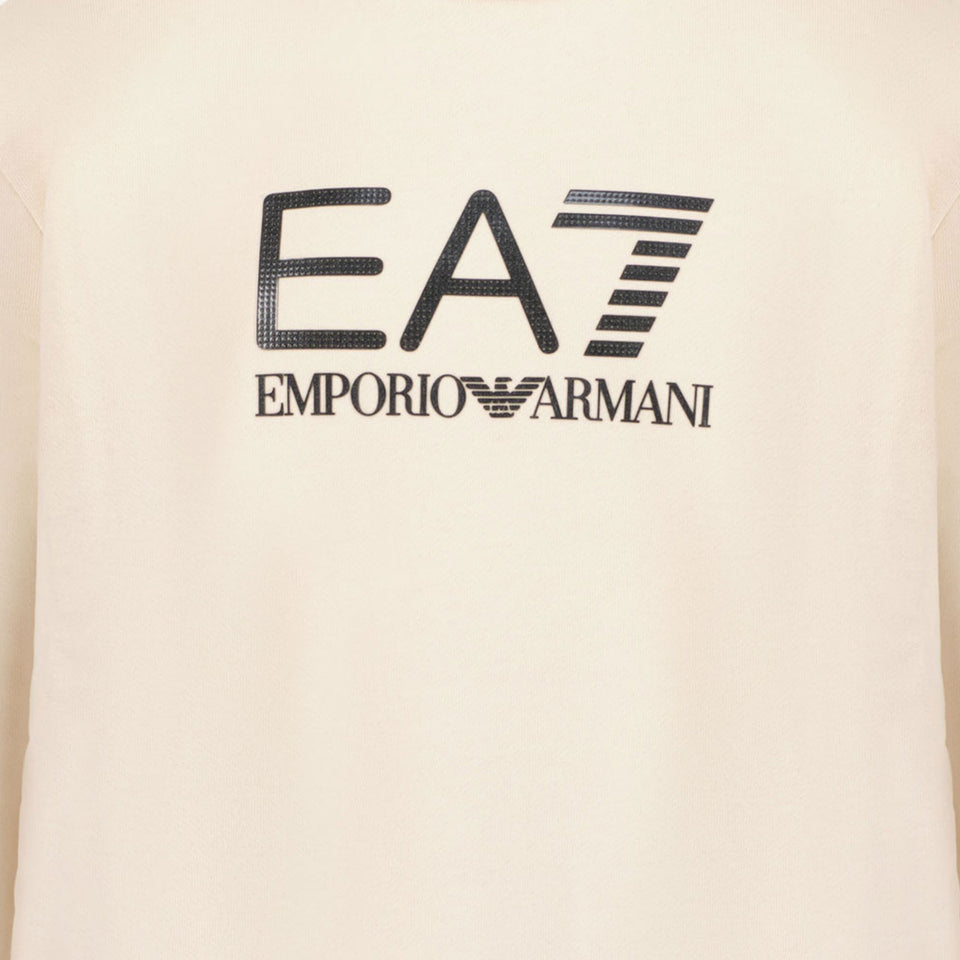 Ea7 Boys Pullover Ekrü