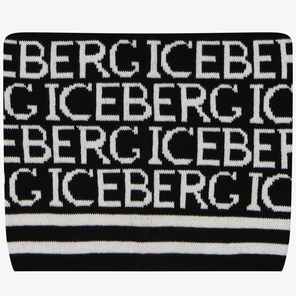 Iceberg Enfant Garçons Foulard Noir