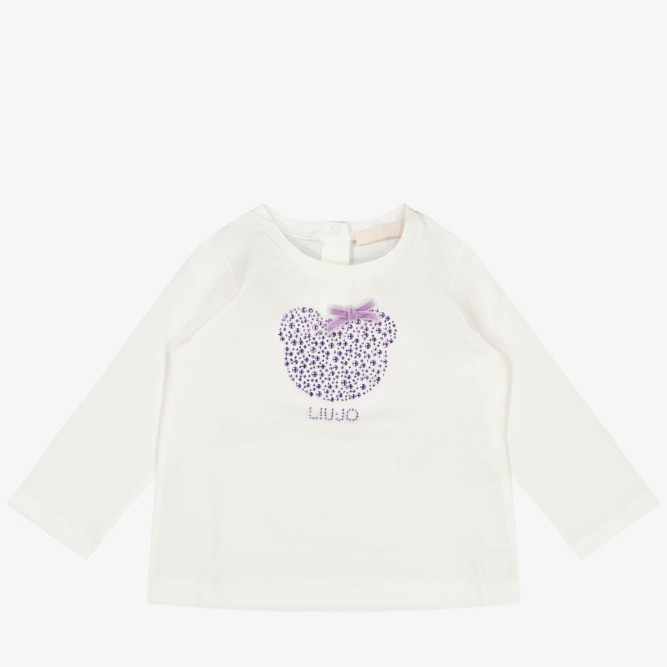 Liu Jo bébé Filles T-shirt Blanc