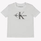 Calvin Klein Bébé Garçons T-shirt Blanc