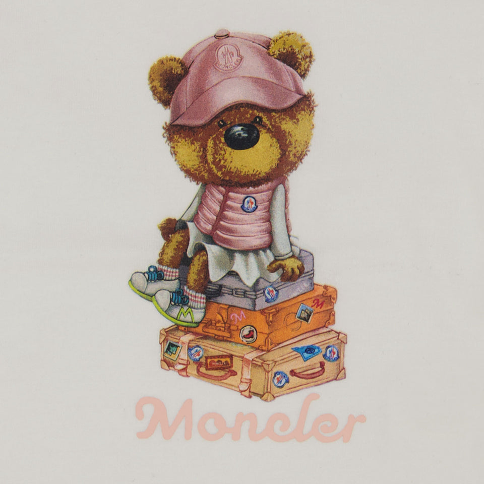 Moncler Bébé Filles T-shirt Blanc