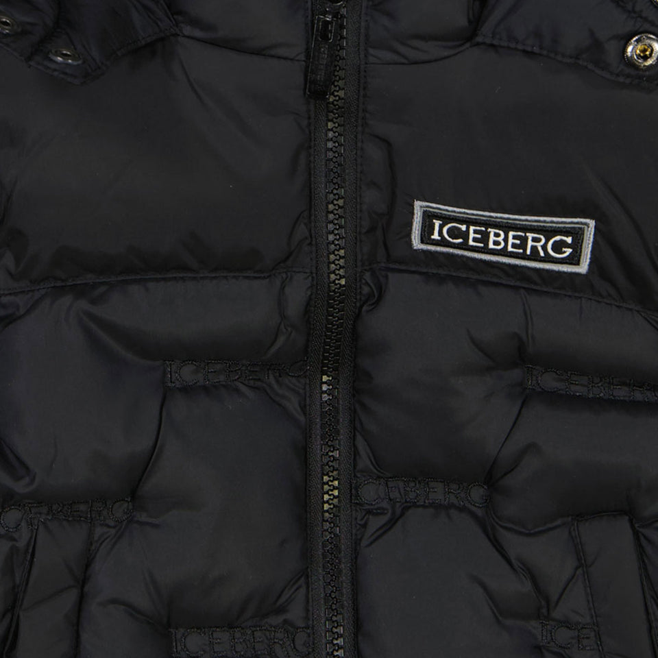 Iceberg Bebé Chicos Chaqueta Negro