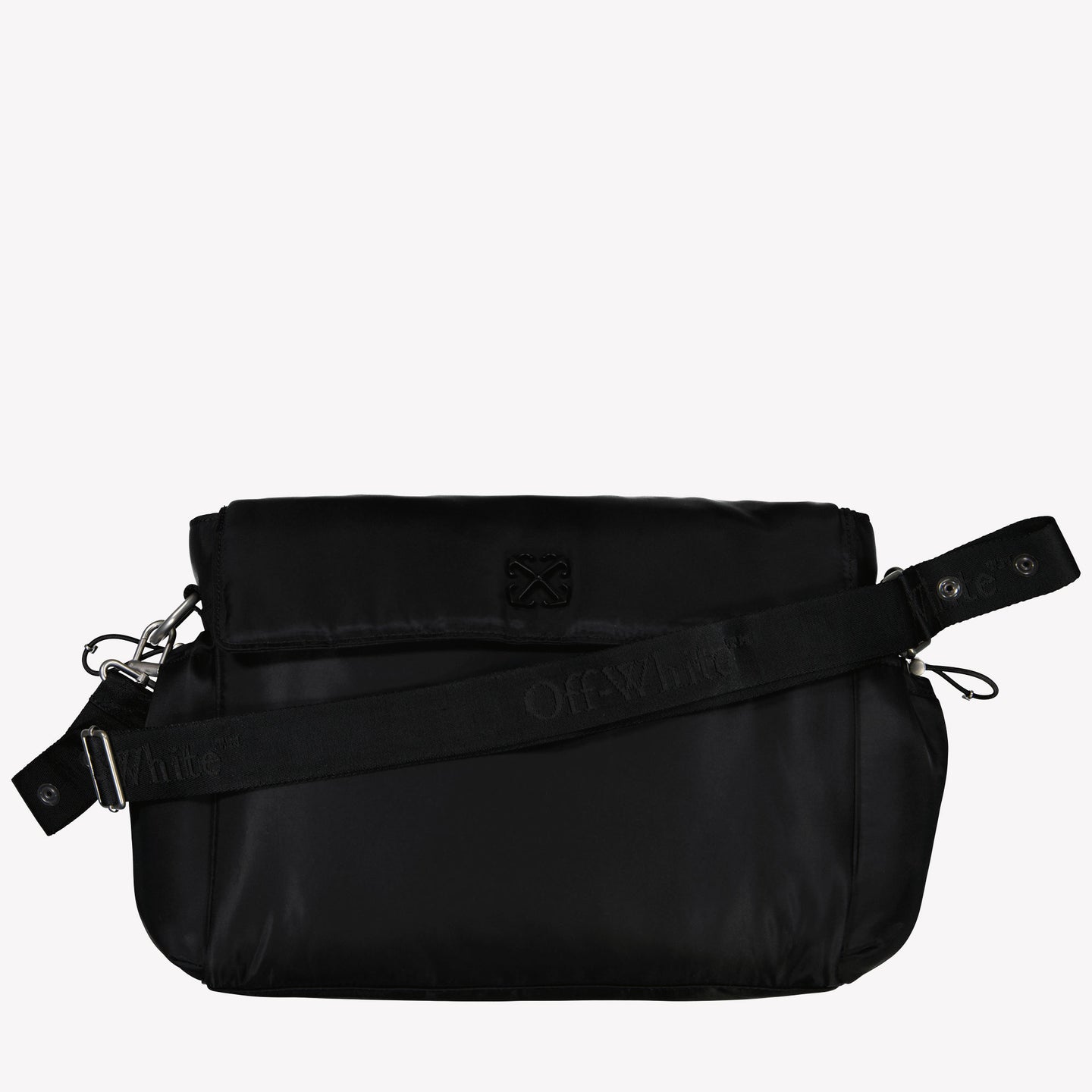 Off-White Bebé Unisex Bolsa de pañales Negro