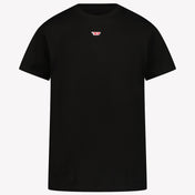 Diesel Kids Unisex T-Shirt in Black