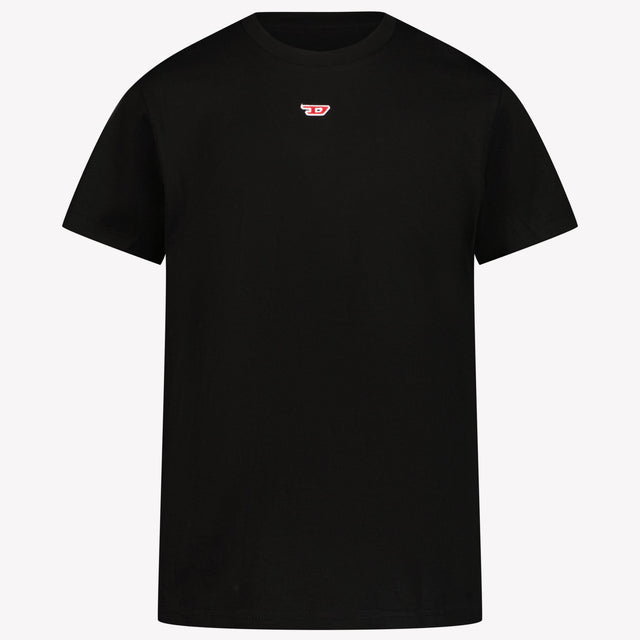 Diesel Kids Unisex T-Shirt in Black