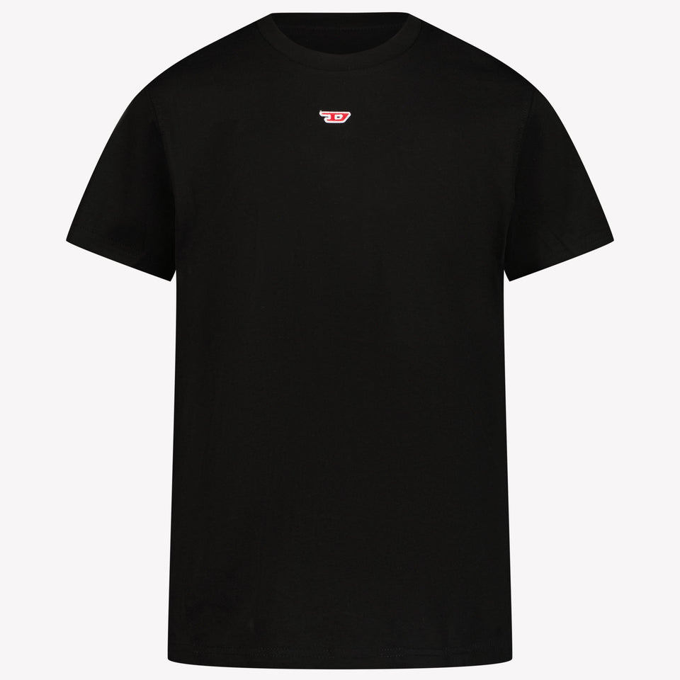 Diesel Kids Unisex T-Shirt in Black