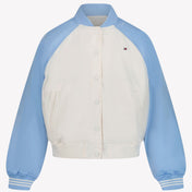 Tommy Hilfiger Filles Entrelacer Bleu Clair