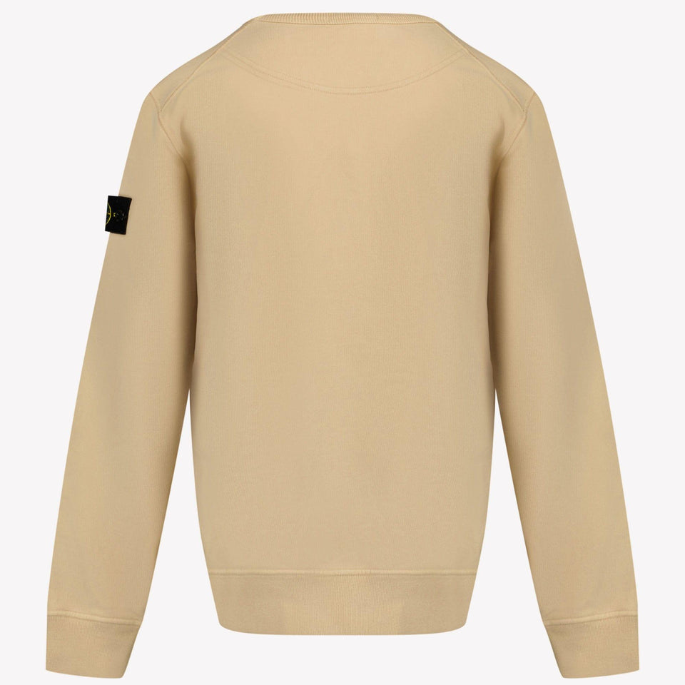 Stone island sweatshirt beige on sale