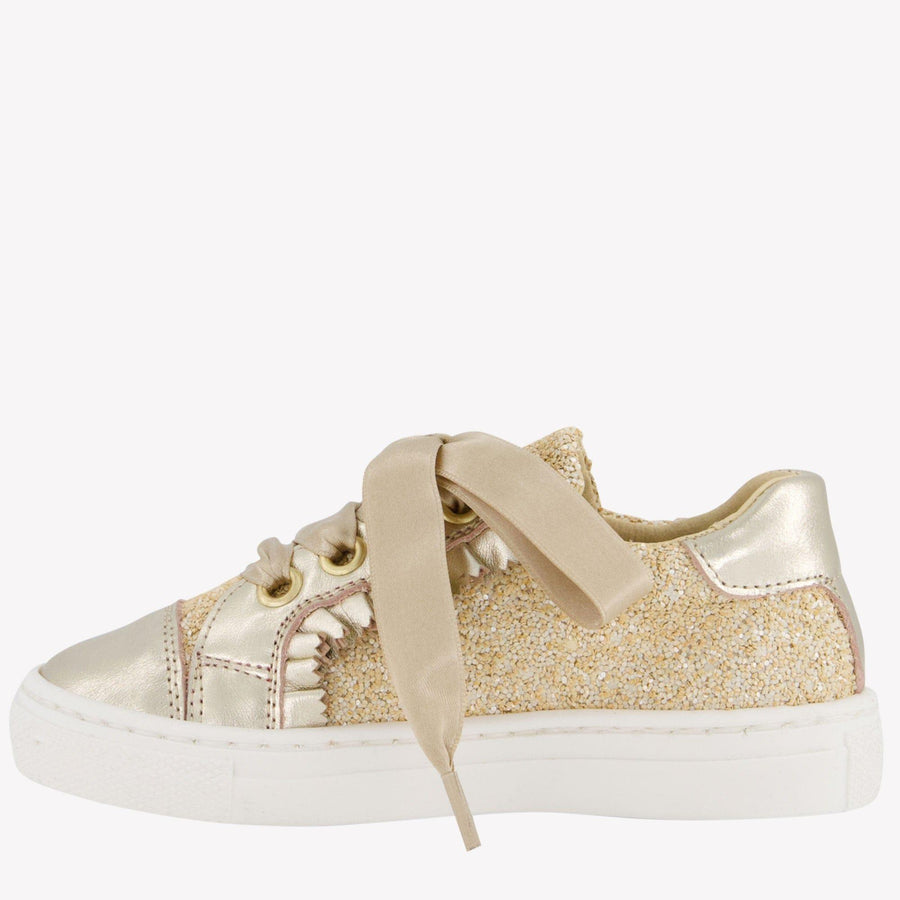 Andanines Mädchen Sneakers Beige